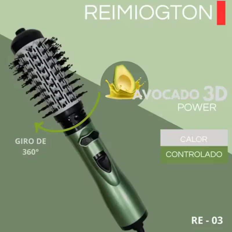 Cepillo secador y modelador  3D 2 en 1