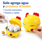 Hervidor de Huevos Eléctrico "Gallina" – Desayunos Perfectos en Minutos 🍳✨