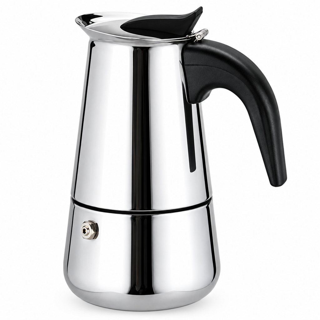 Cafetera Italiana de Acero Inoxidable