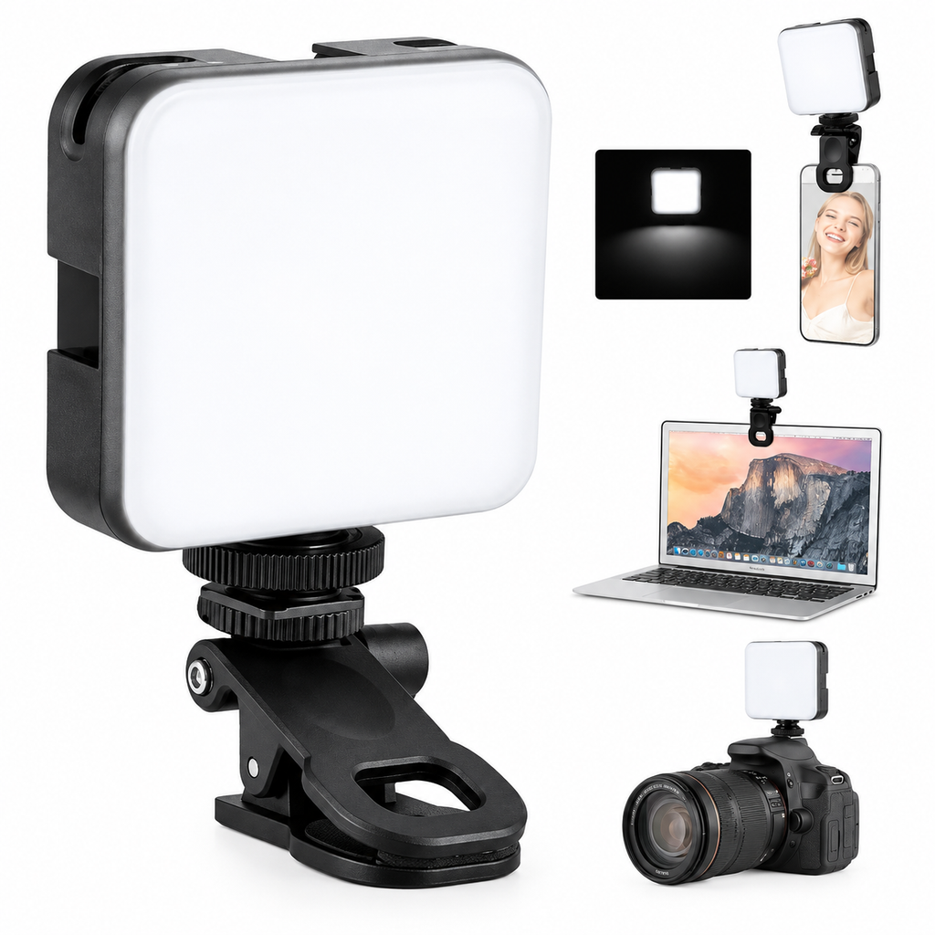Luz LED Video Light M-88 Recargable – Iluminación Profesional para tus Contenidos 💡✨
