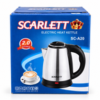 🫖 Hervidor Eléctrico de Acero Inoxidable Scarlett SC-20A (2.0 L)