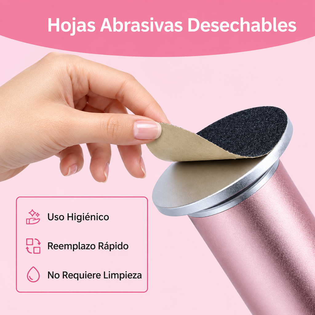 Pulidor de Callos Eléctrico Profesional – Pies Suaves y Renovados en Minutos