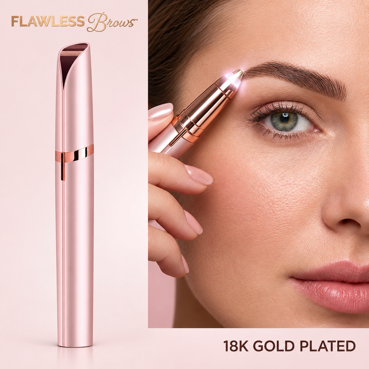 Depilador Facial Inalámbrico Flawless – Piel Suave y Sin Irritación en Segundos