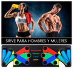 Tabla Soporte para Lagartijas "Push" con Agarre Antideslizante – Maximiza tus Entrenamientos 🏋️♂️💪