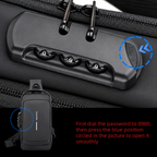 Morral Antirrobo Cruzado con Puerto USB – Seguridad y Estilo en Movimiento 🎒🔒