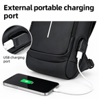 Morral Antirrobo Cruzado con Puerto USB – Seguridad y Estilo en Movimiento 🎒🔒