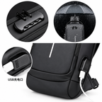 Morral Antirrobo Cruzado con Puerto USB – Seguridad y Estilo en Movimiento 🎒🔒