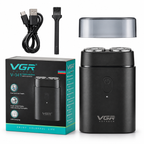 Mini Afeitadora Eléctrica Portátil VGR – Afeitado Preciso y Suave en Cualquier Lugar 🪒✨