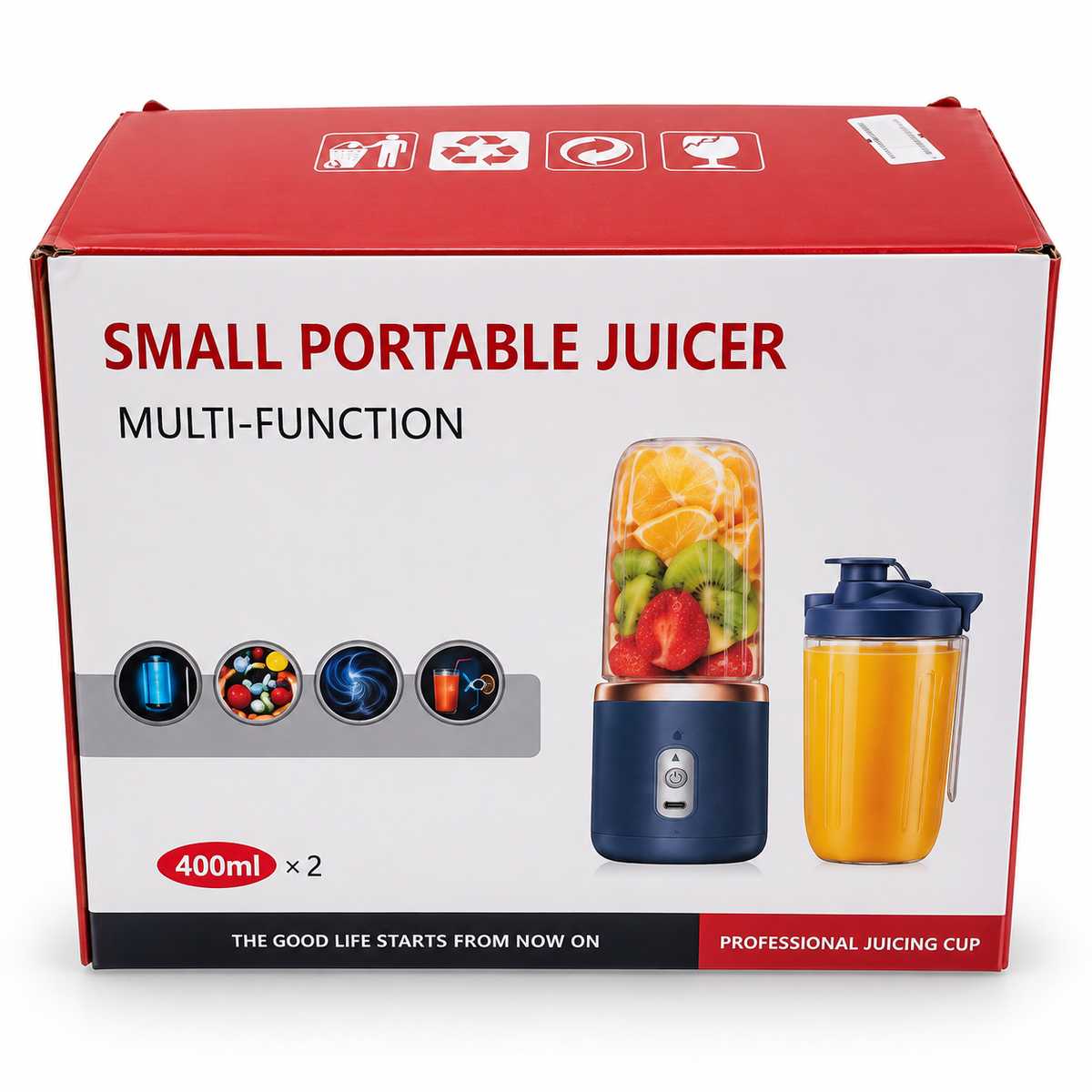 Mini Licuadora de Doble Vaso 🥤✨