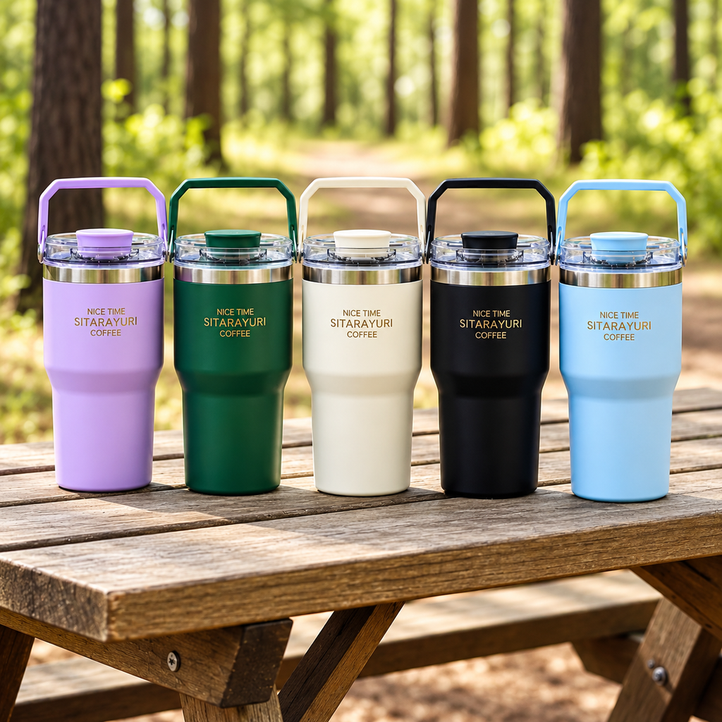 Termo de Acero Inoxidable Sitarayuri 600 ml – Estilo, Calidad y Rendimiento ☕✨