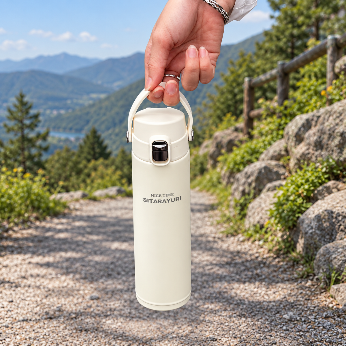 Termo de Acero Inoxidable Sitarayuri 500 ml – Estilo, Calidad y Rendimiento ☕✨